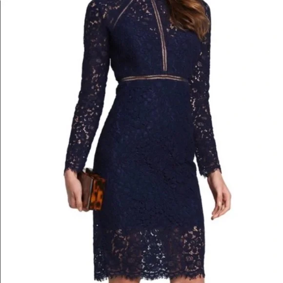 chinese dress ladies Scalloped Lace Bodice Long Sleeve Bardot Maxi Dress - Black
